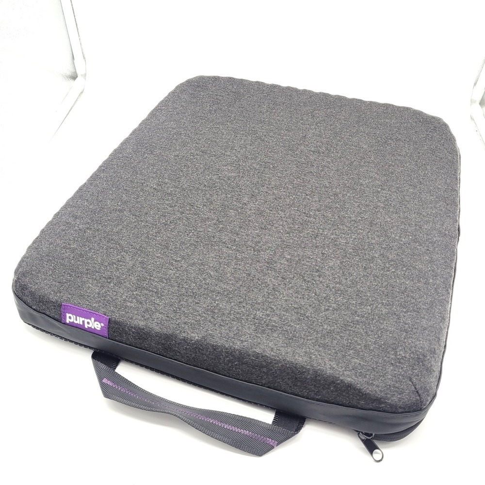 Purple Double‎ Seat Cushion Pressure Relief Grid for Office Chair Made in USA